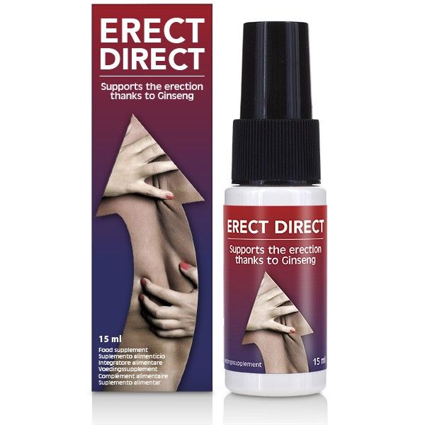 Gouttes Stimulantes Erect Direct Ginkgo Ginseng 15 ml - Cobeco Pharma