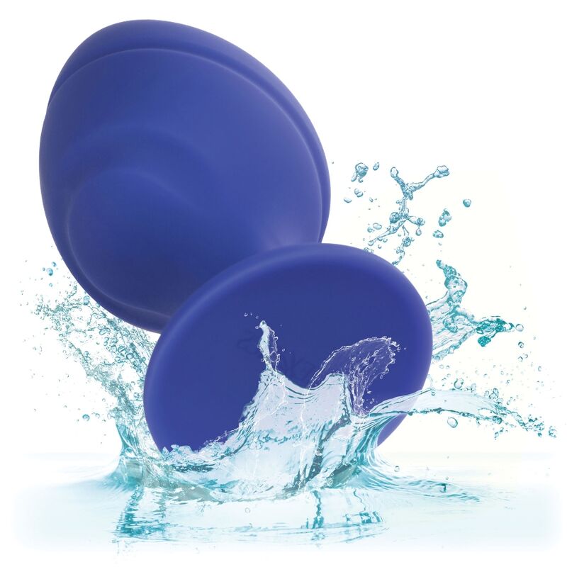 Set de 2 Plug Anal Cheeky - Silicone Ventouse S et L - CalExotic