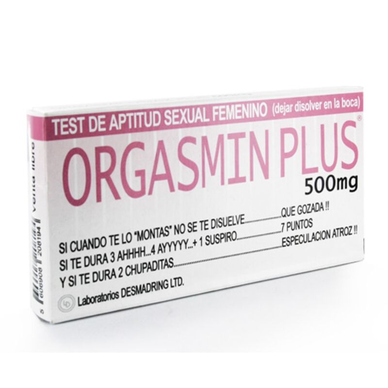Bonbons Coquins Orgasmin Plus Femme Boîte Médicament Humoristique - Diablo Picante