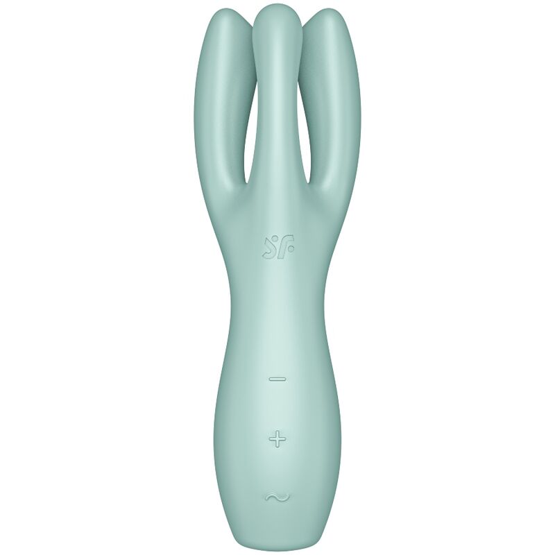 Vibromasseur Clitoridien Threesome 3 Bras Flexibles 12 Modes - Satisfyer