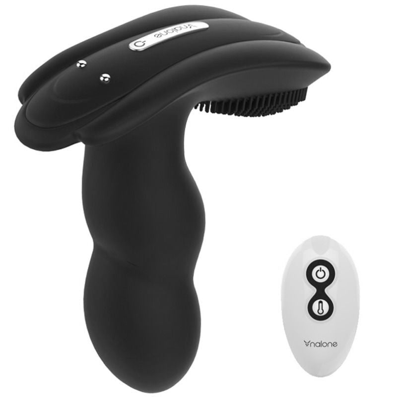 Stimulateur Télécommandé Loli 7 Vibrations 5 Impacts - Silicone - Nalone