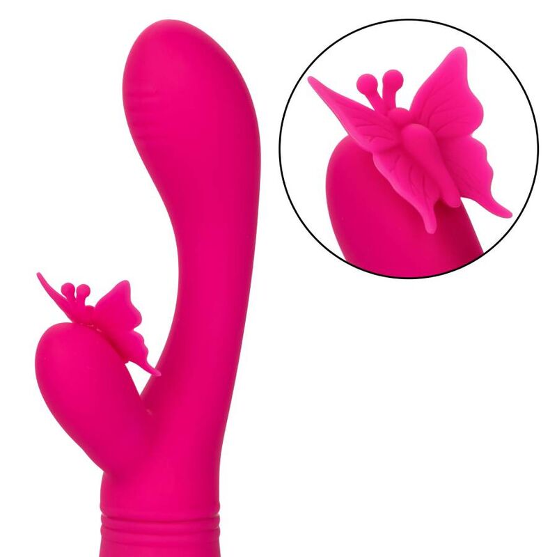 Vibromasseur Rabbit Butterfly Kiss Flutter - Papillon Battant - CalExotics