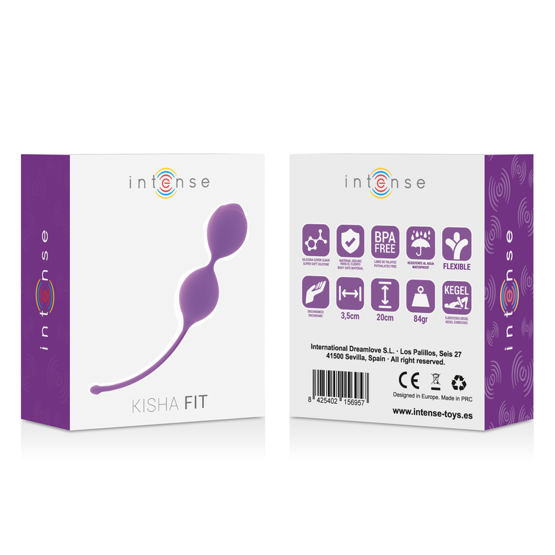 Boules de Kegel Kisha Fit - Silicone Doux Tonification Pelvienne - Intense