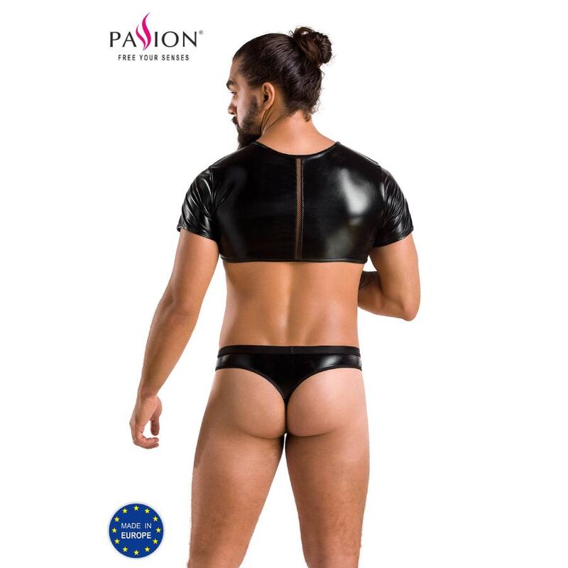 Ensemble Lingerie Homme Peter Noir Polyester Stretch L/XL - Passion Men