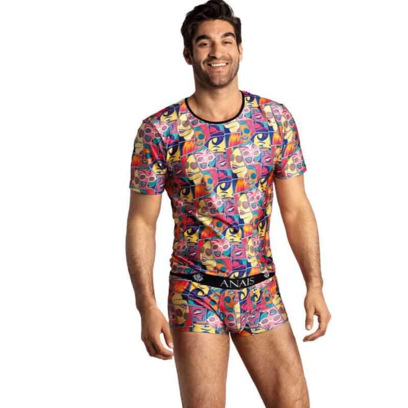 T-Shirt Homme Sexy Comics Coupe Ajustée 2 Tailles - Anais Men