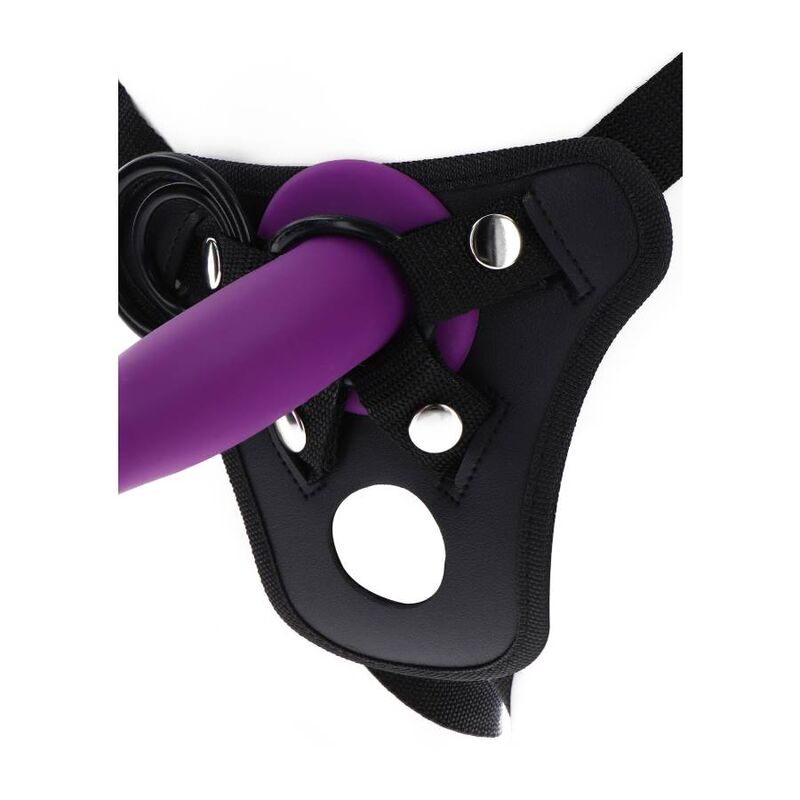 Harnais Gode Ceinture Dentelle Strap-On Réglable - Get Real