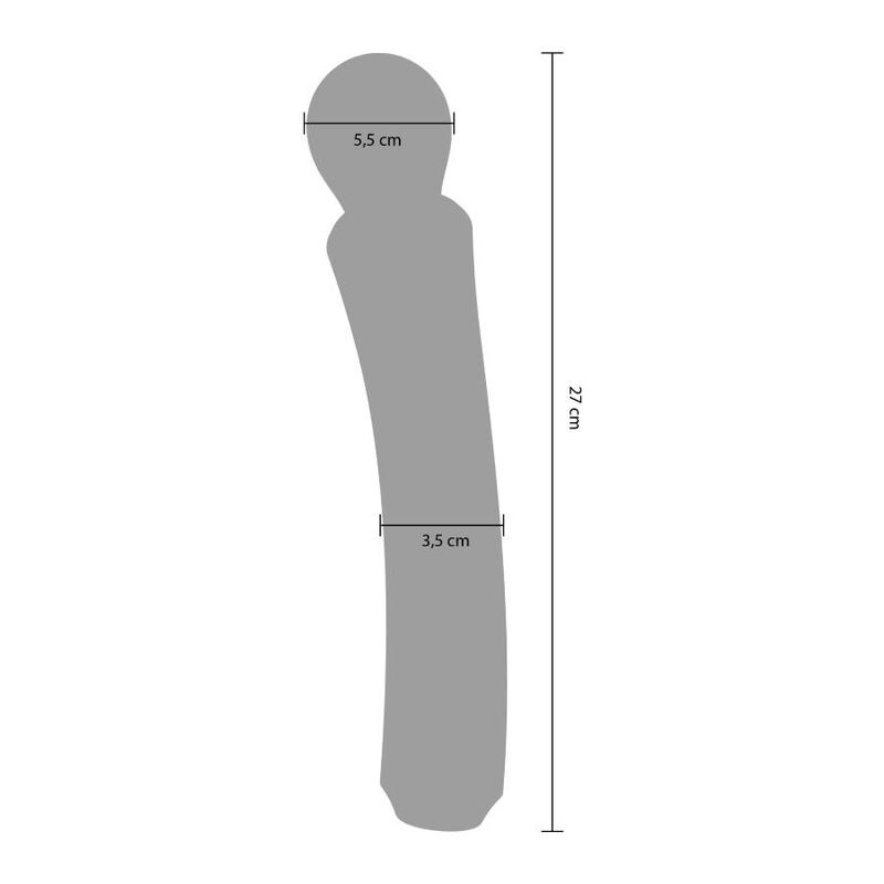 Vibromasseur Wand La Baguette Courbe - Xocoon