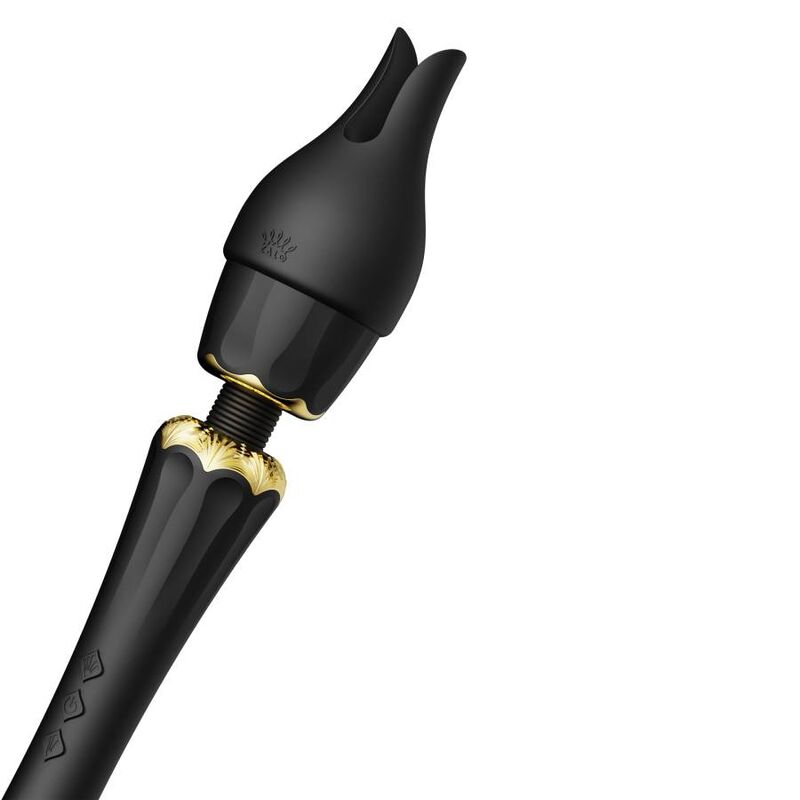 Vibromasseur Wand Kyro Direct Power 2.0 - 2 Embouts Interchangeables - Zalo