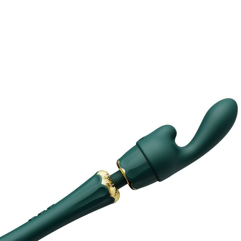 Vibromasseur Wand Kyro Direct Power 2.0 - 2 Embouts Interchangeables - Zalo