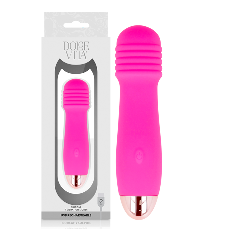 Vibromasseur Rechargeable Trois - Silicone Soyeux 7 Vitesses - Dolce Vita
