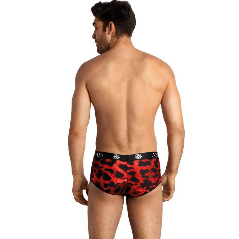 Slip Savage Microfibre Imprimé Animal Coupe Sportive - Anais Men