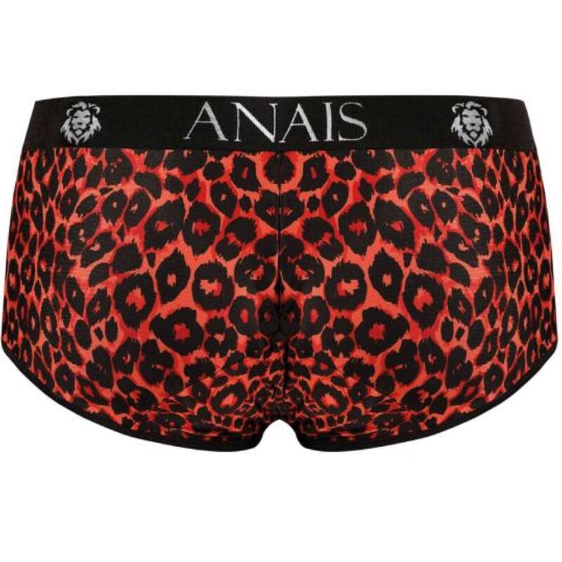Slip Homme Tribal Microfibre Rouge Imprimé Animal Coupe Sportive - Anais Men