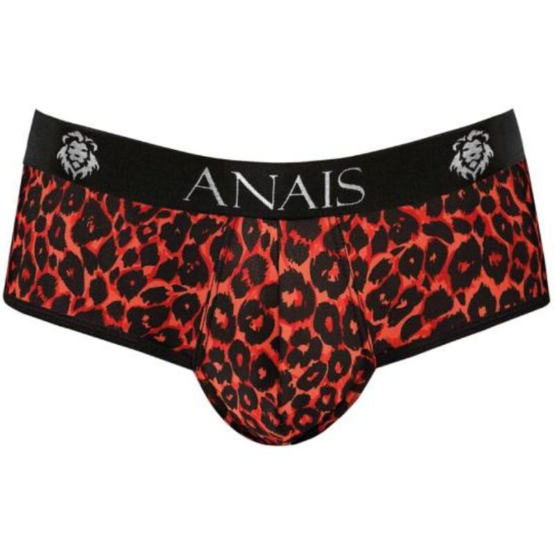 Jock Strap Tribal Bikini Fesses Ouvertes Imprimé Animal Rouge - Anais Men