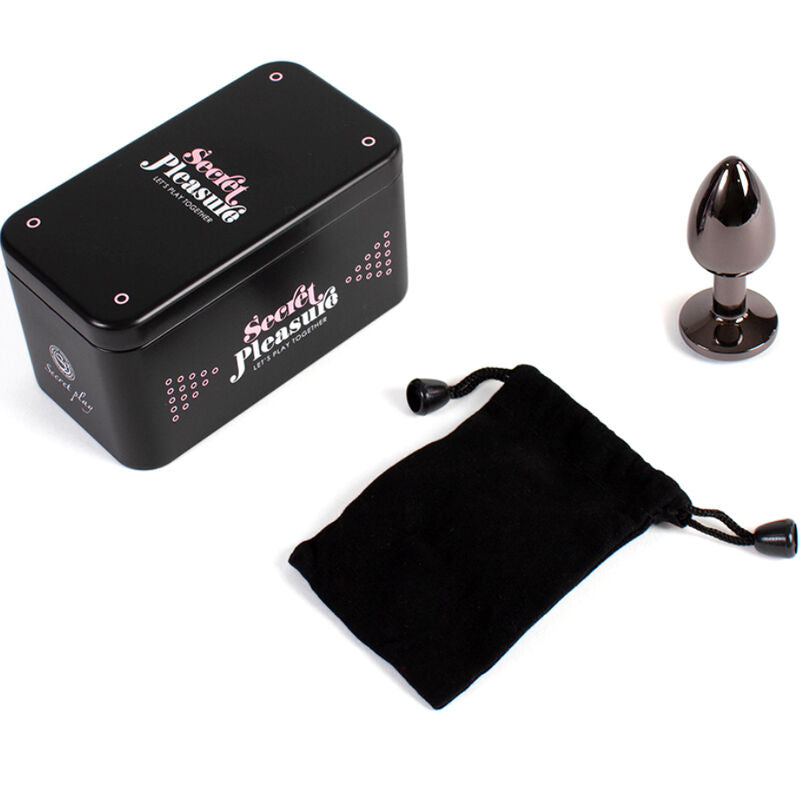Plug Anal Métal Petite Taille 7 cm - Secretplay