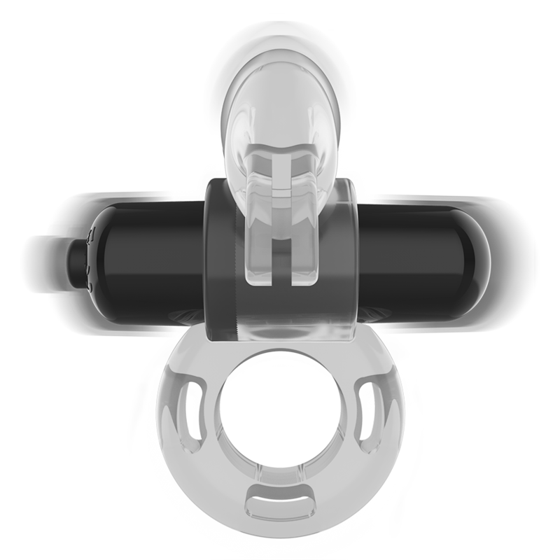 Anneau Vibrant Rabbit Ring Rechargeable - Étanche - Intense