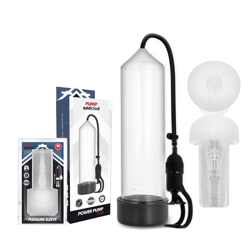 Pompe à Pénis avec Masturbateur RX5 - Pump Worx