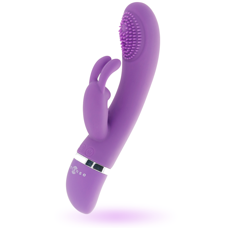 Vibromasseur Rabbit Susy Oscillant Silicone Rechargeable - Intense