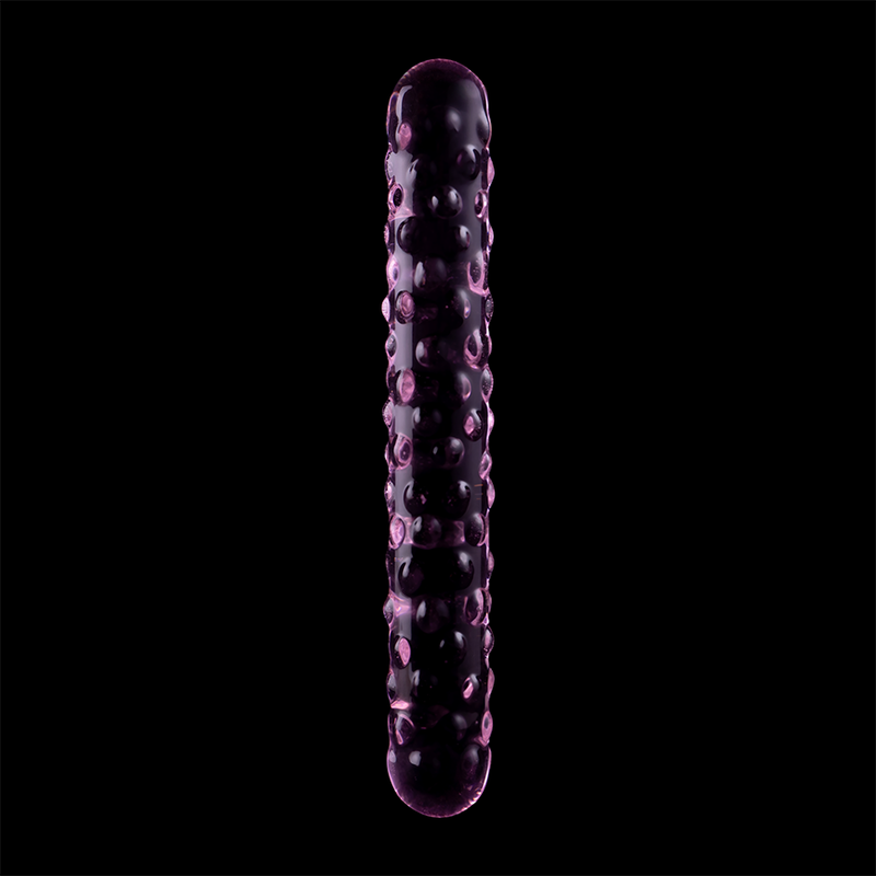 Gode en Verre Borosilicate Nebula Modèle 15 Rose 18,5 cm