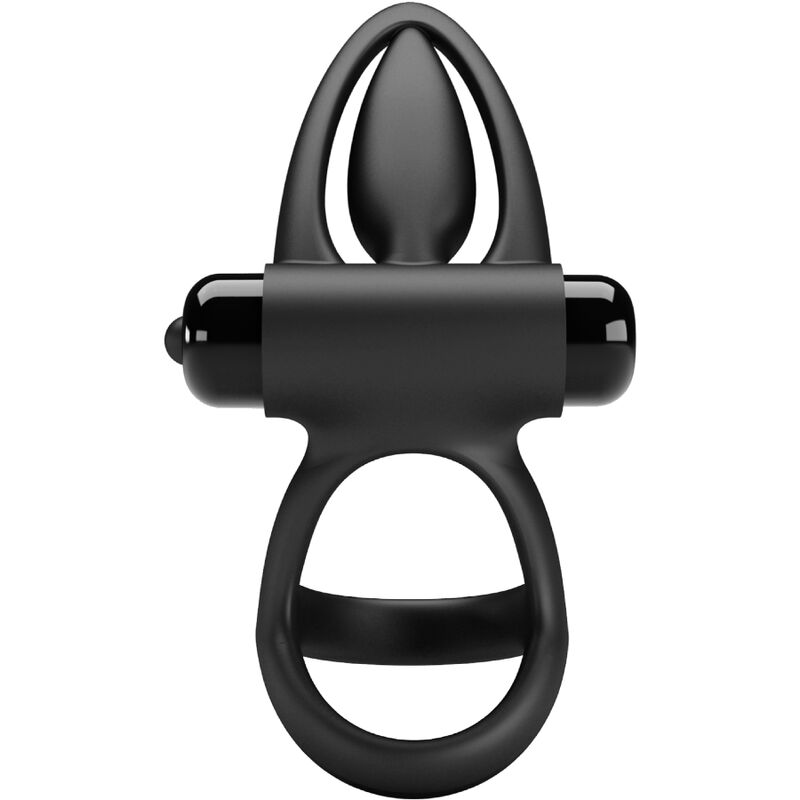 Cockring Vibrant Silicone 10 Vibrations Rechargeable - Pretty Love