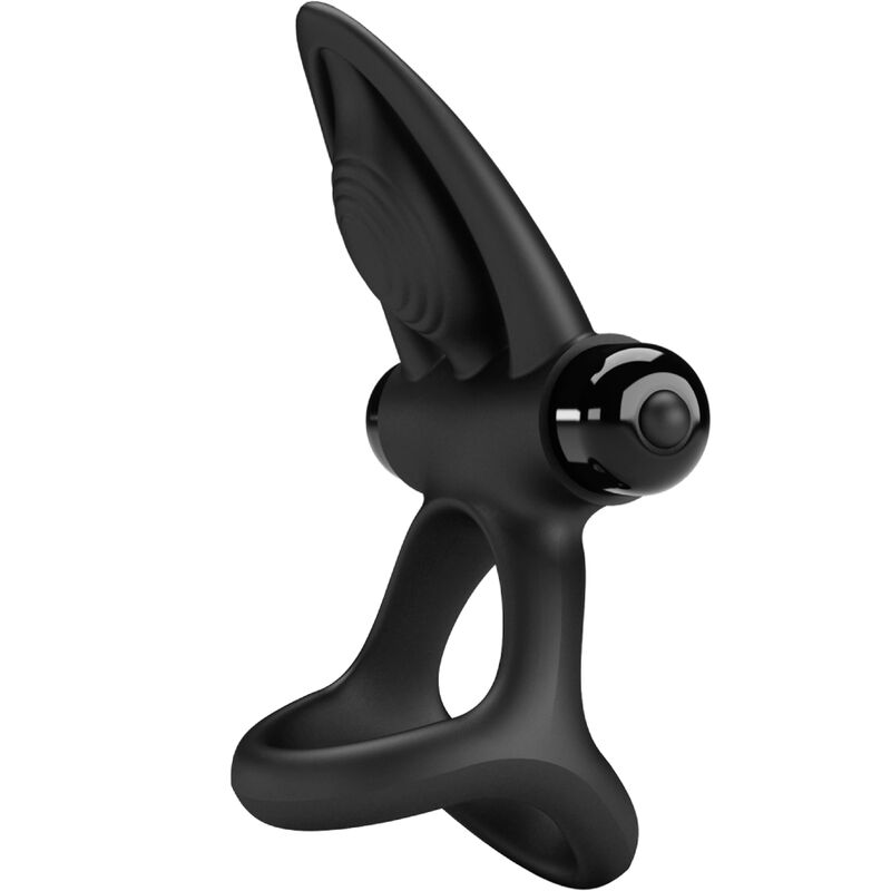 Cockring Vibrant Silicone 10 Vibrations Rechargeable - Pretty Love
