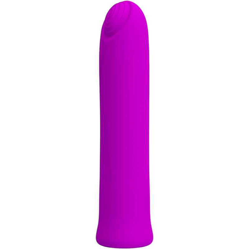 Mini Vibromasseur Curtis 12 Vibrations Texturé Mémoire - Pretty Love