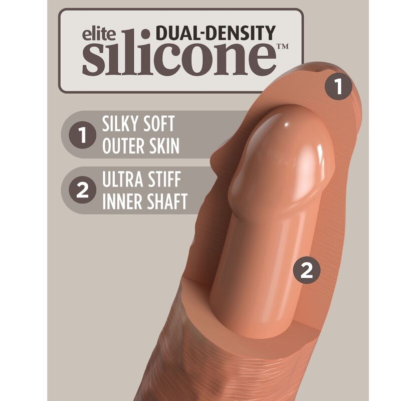 Gode Ceinture Elite Harnais Réglable Réaliste - King Cock