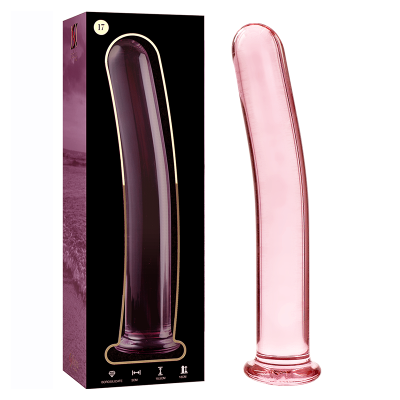 Gode en Verre Borosilicate Modèle 17 Thermosensible 18.5 cm - Nebula Series By Ibiza