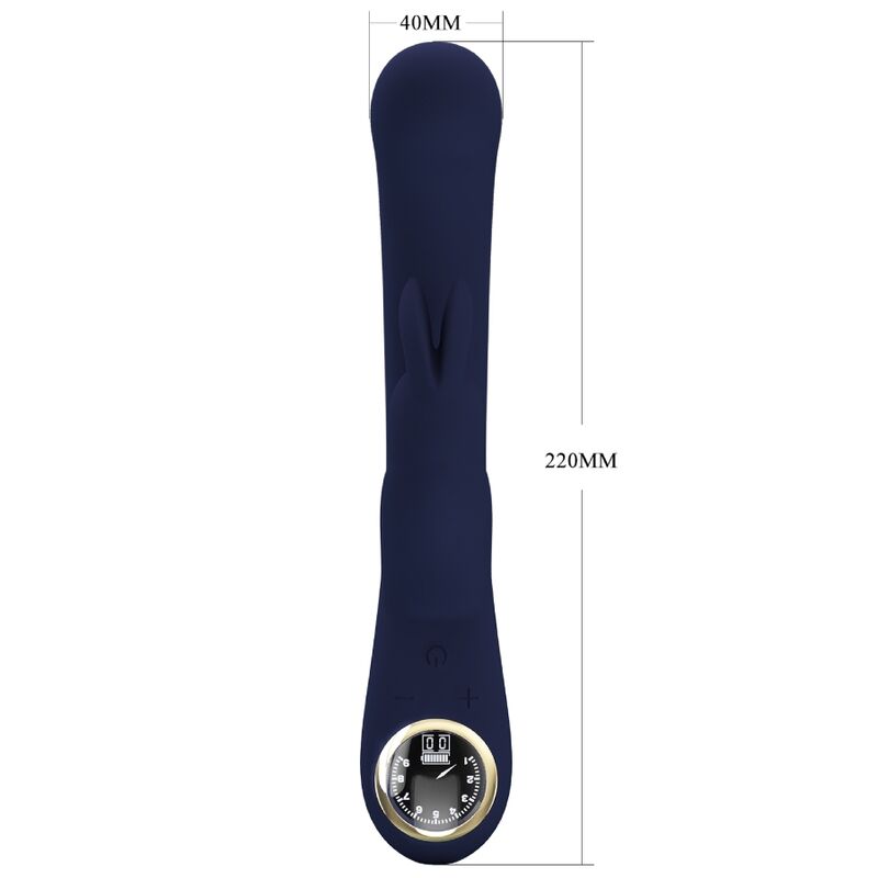 Vibromasseur Rabbit Lamar Point G Écran LCD 10 Vibrations - Pretty Love