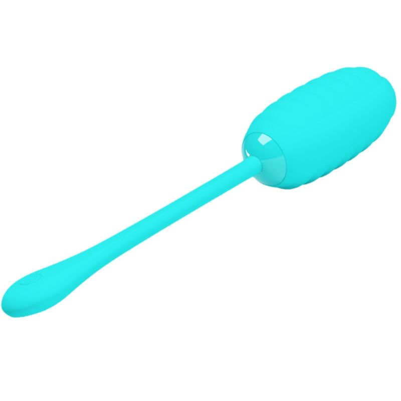 Oeuf Vibrant Rechargeable Kirk 12 Fonctions - Silicone - Pretty Love
