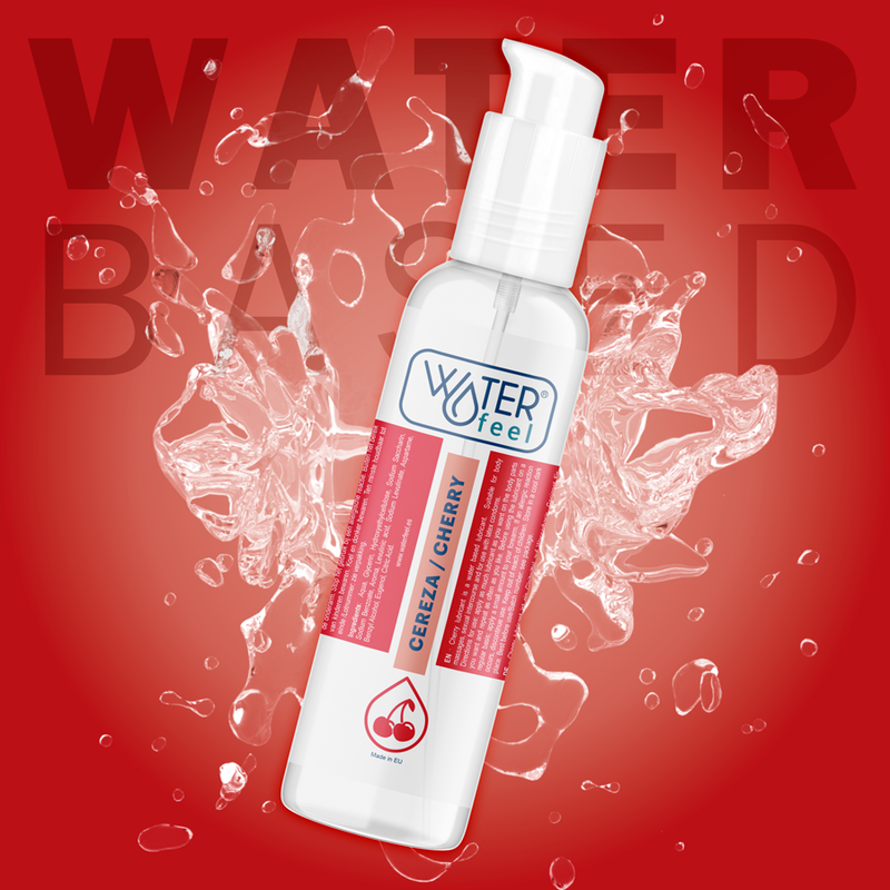 Lubrifiant Aromatisé Base Eau Fraise ou Passion 175 ml - Waterfeel