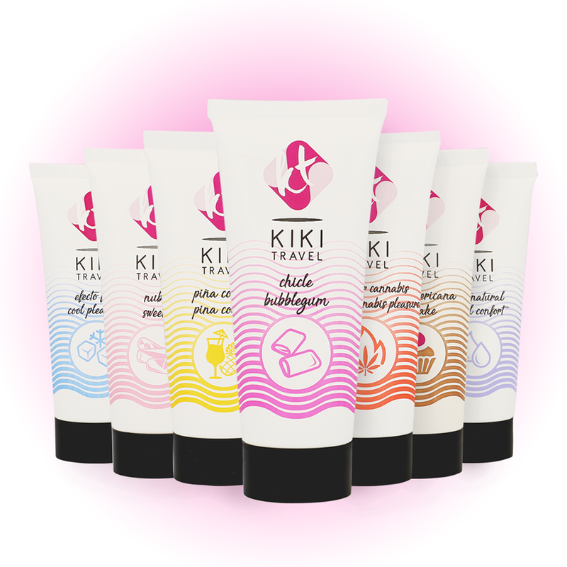 Lubrifiant Aromatisé 4 Saveurs Gourmandes - Kikí Travel