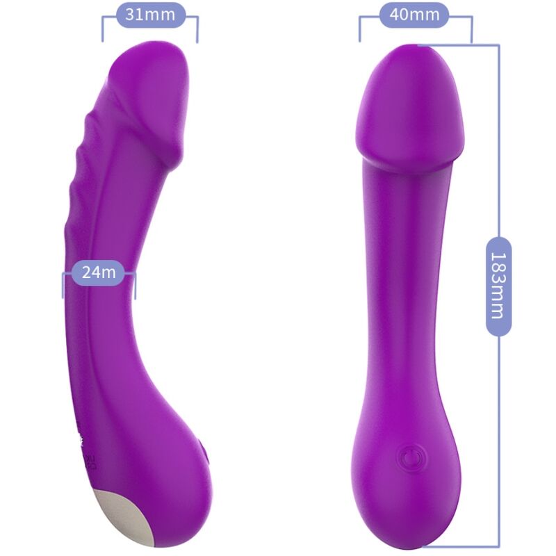 Vibromasseur Point G Silicone Flexible - 9 Modes - Armony