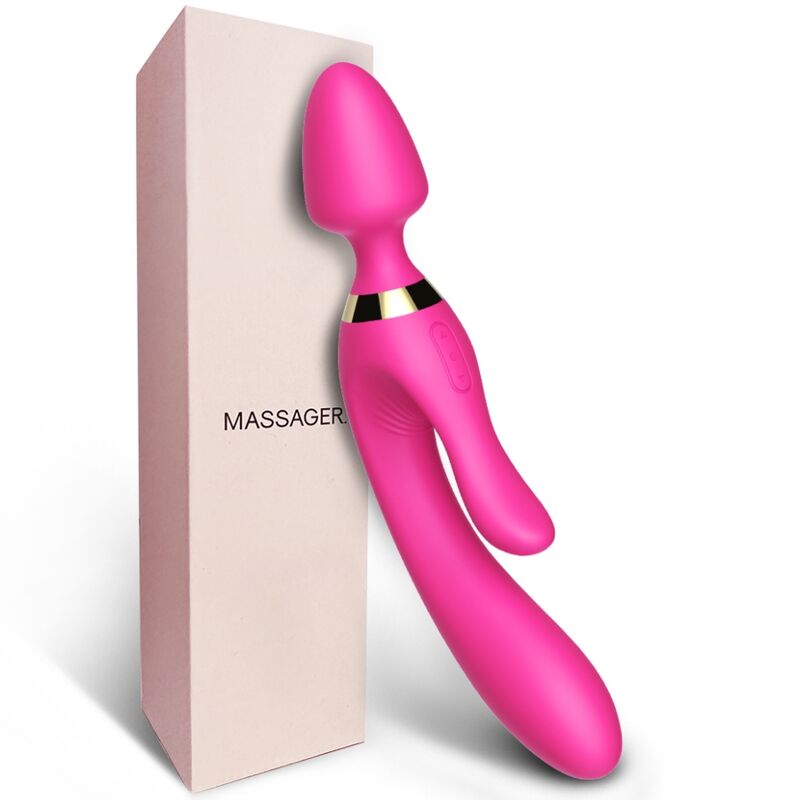 Vibromasseur Rabbit Col Flexible - 2x9 Modes Silicone - Armony
