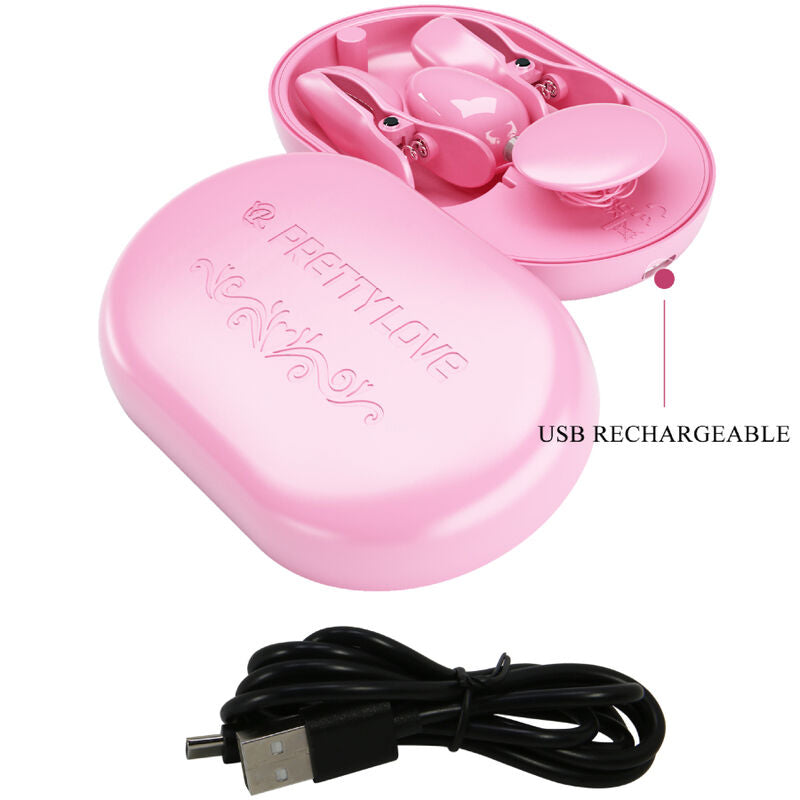 Pinces à Seins Électrostimulation Surprise Box - Pretty Love