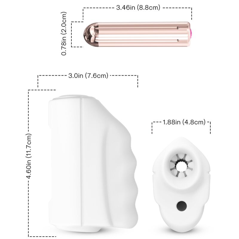 Masturbateur Vibrant Master - Rechargeable USB - Armony