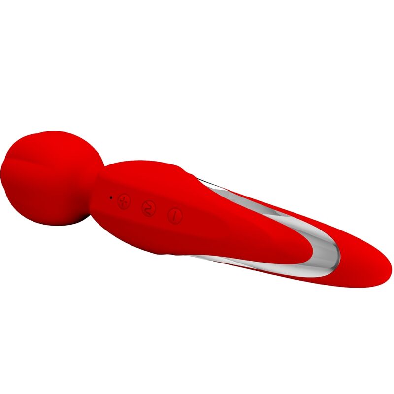 Vibromasseur Wand Walter 7 Vibrations 5 Intensités - Silicone - Pretty Love