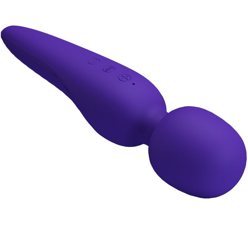 Vibromasseur Wand Meredith Étanche 7 Vibrations 5 Vitesses - Pretty Love