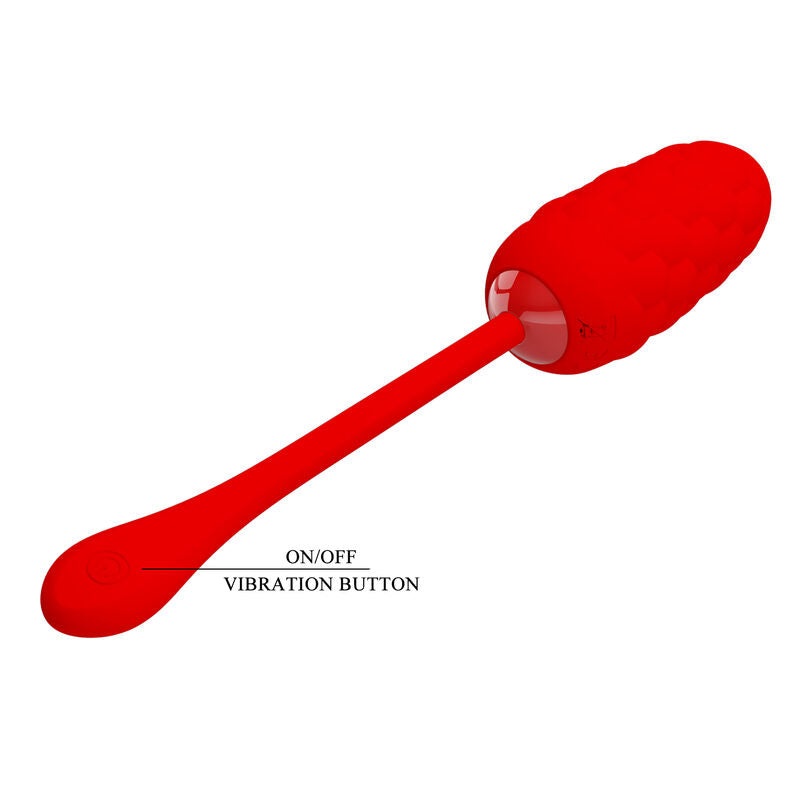 Oeuf Vibrant Texture Marine Relief Silicone - Pretty Love
