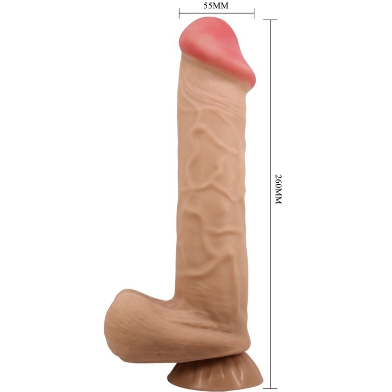 Gode Réaliste Sliding Skin Ventouse - Pretty Love