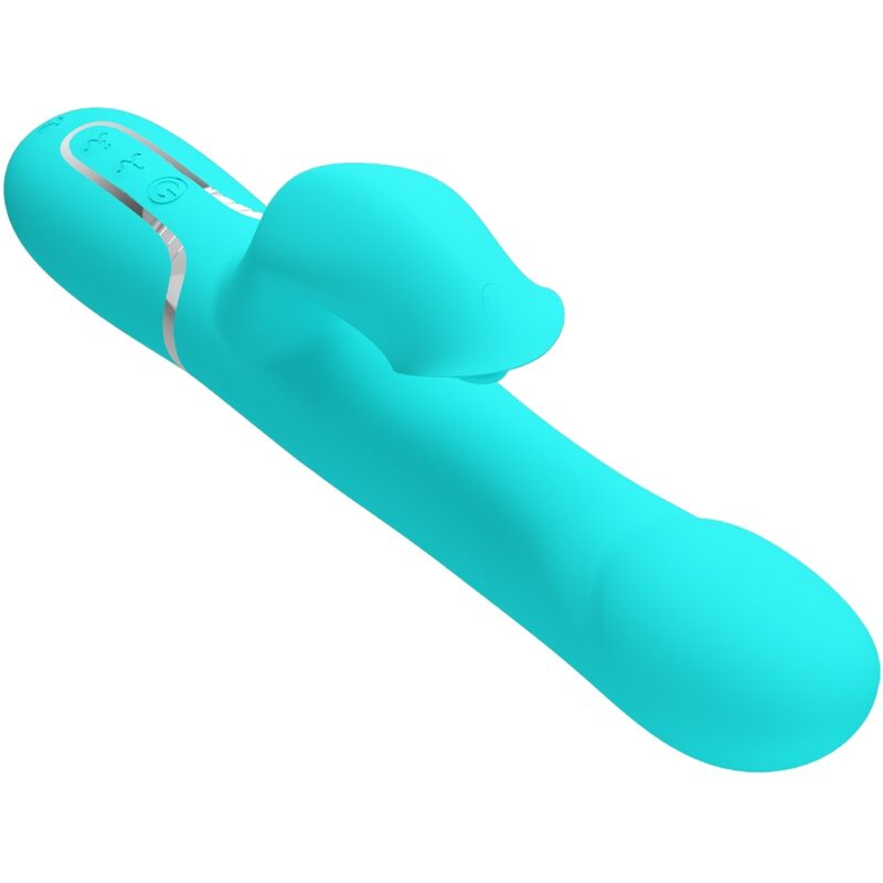 Vibromasseur Rabbit Perles Rotatives Stimulateur Clitoridien - Pretty Love