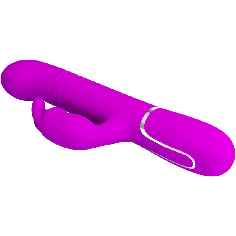 Vibromasseur Rabbit Coale Perles Rotatives Triple Stimulation - Pretty Love