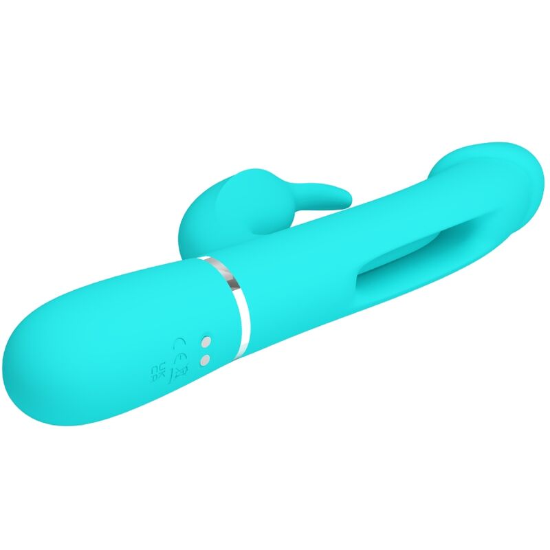 Vibromasseur Rabbit Dejon 3 en 1 Multifonction - Pretty Love