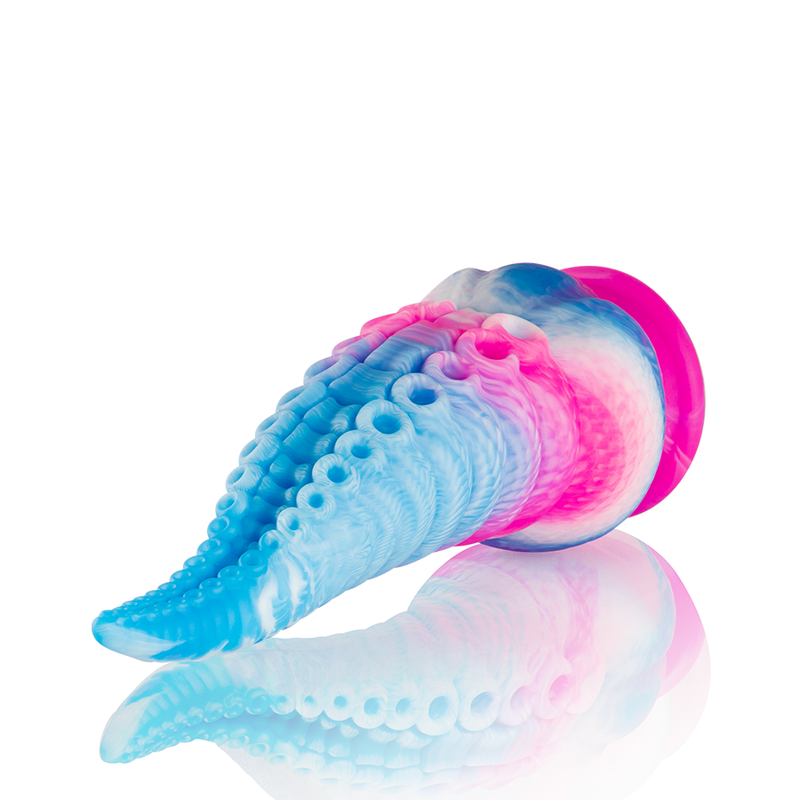 Gode Tentacule Phorcys Silicone Multi-Courbes Progressif - Epic Cybersilicock