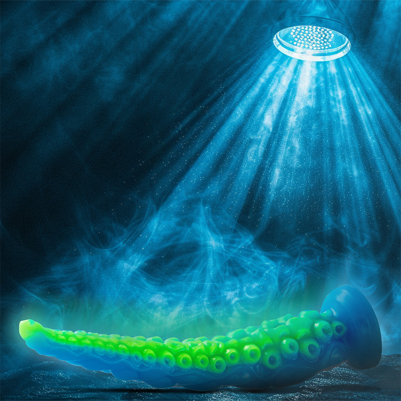 Gode Tentacule Fluorescent Scylla Silicone Mince 2 Tailles - Epic Cybersilicock
