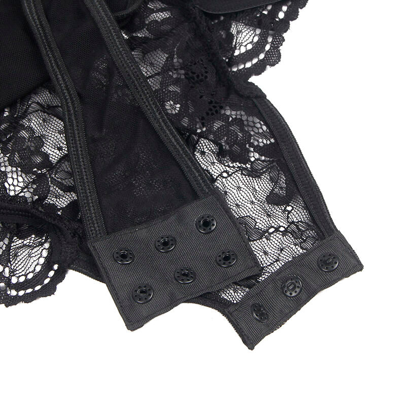 Body Teddy Slim Lace Garter Jarretière Dentelle Nylon - Subblime