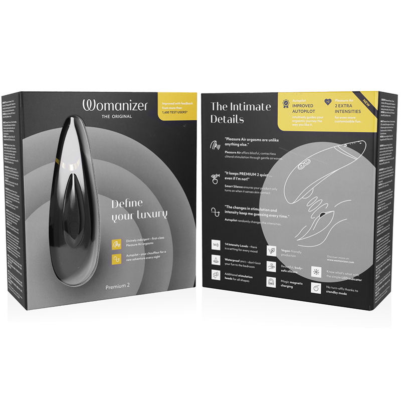 Stimulateur Clitoridien Premium 2 - Technologie Pleasure Air - Womanizer