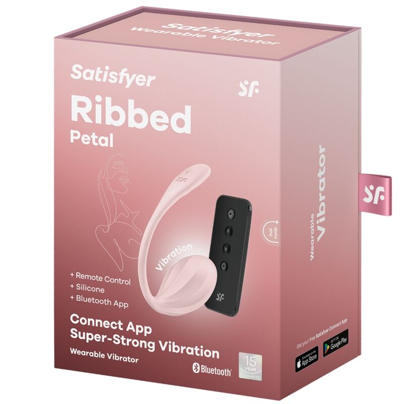Vibromasseur Point G Ribbed Petal - Satisfyer