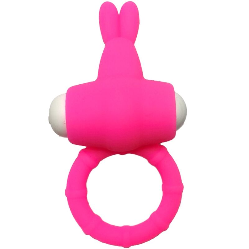 Anneau Vibrant Silicone Ms Bunny - Design Lapin Couple - Armony