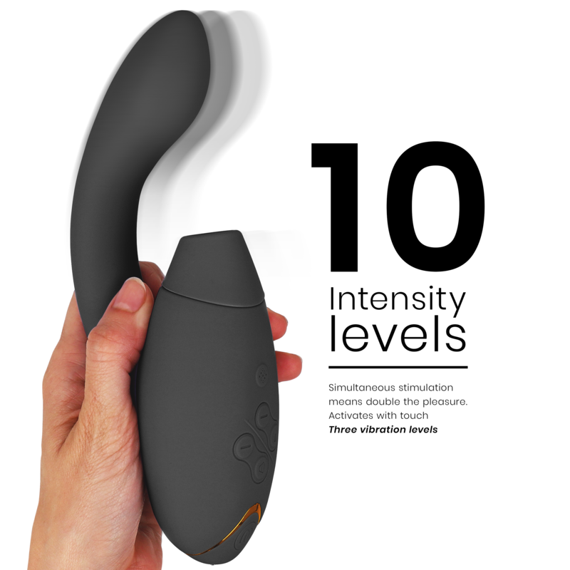 Stimulateur Double Womanizer Duo 2 - Pleasure Air et Point G - 14 Intensités