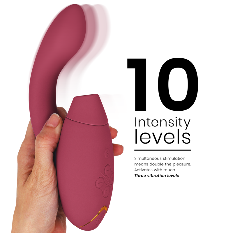 Stimulateur Double Womanizer Duo 2 - Pleasure Air et Point G - 14 Intensités